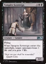 Vampire Sovereign (125), Core Set 2019 — Magic card price