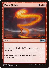 Fiery Finish (140) — card price