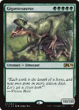 Gigantosaurus (185) — card price
