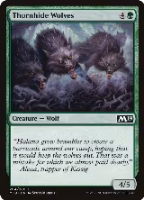 Thornhide Wolves (204) — card price