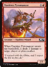 Viashino Pyromancer (166) — card price