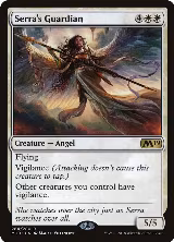 Serra's Guardian (284), Core Set 2019 — Magic card price