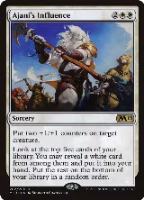 Ajani's Influence (282) — card price
