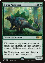 Runic Armasaur (200) — card price