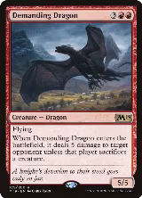 Demanding Dragon (135) — card price