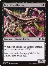 Infectious Horror (101), Core Set 2019 — Magic card price