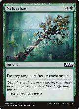 Naturalize (190), Core Set 2019 — Magic card price