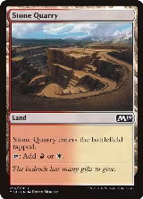 Stone Quarry (256), Core Set 2019 — Magic card price