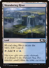 Meandering River (253), Core Set 2019 — Magic card price