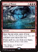 Apex of Power (129), Prerelease Cards — Magic card price