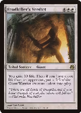 Feudkiller's Verdict (9) — card price