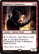 Dismissive Pyromancer (136), Prerelease Cards — Magic card price