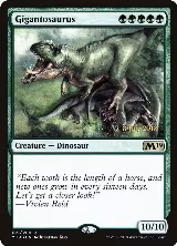 Gigantosaurus (185), Prerelease Cards — Magic card price