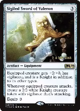 Sigiled Sword of Valeron (244), Prerelease Cards — Magic card price