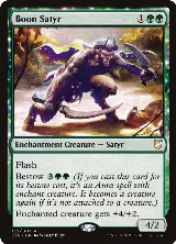 Boon Satyr (132) — card price
