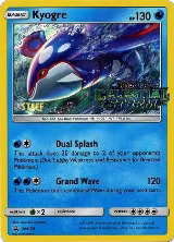 Kyogre - SM129 (Prerelease) [Staff] (SM129) — card price