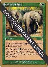 Call of the Herd - 2002 Brian Kibler (ODY), World Championship Decks — Magic card price