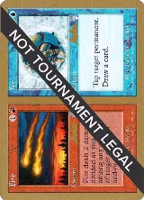 Fire // Ice - 2002 Brian Kibler (APC) — card price