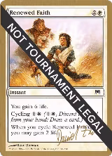 Renewed Faith - 2003 Daniel Zink (ONS) — card price