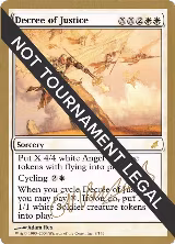 Decree of Justice - 2004 Gabriel Nassif (SCG) — card price