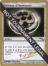 Talisman of Dominance - 2004 Manuel Bevand (MRD) — card price