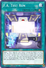 F.A. Test Run (MP18-EN228), 2018 Mega-Tins Mega Pack — Yu-Gi-Oh! card price