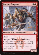Barging Sergeant (92) — card price