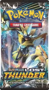 Lost Thunder Booster Pack, SM - Lost Thunder — Pokémon card price