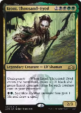 Izoni, Thousand-Eyed (180), Guilds of Ravnica — Magic card price