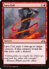 Lava Coil (108), Guilds of Ravnica — Magic card price