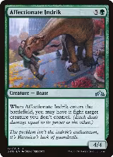 Affectionate Indrik (121), Guilds of Ravnica — Magic card price