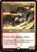 Swiftblade Vindicator (203), Guilds of Ravnica — Magic card price