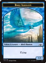 Bird Illusion Token (3), Guilds of Ravnica — Magic card price