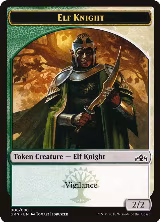Elf Knight Token (6), Guilds of Ravnica — Magic card price