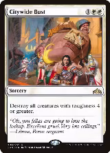 Citywide Bust (4), Guilds of Ravnica — Magic card price