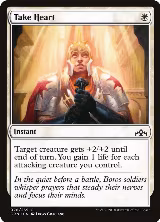 Take Heart (28), Guilds of Ravnica — Magic card price
