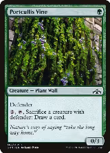 Portcullis Vine (142), Guilds of Ravnica — Magic card price