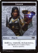 Emblem - Elspeth, Knight-Errant (4) — card price