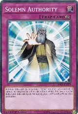 Solemn Authority (LEHD-ENB29) — card price