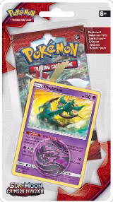 Crimson Invasion Single Pack Blister [Dhelmise], SM - Crimson Invasion — Pokémon card price