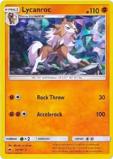 Lycanroc - 76/147 (Cracked Ice Holo) (076/147), Deck Exclusives — Pokémon card price