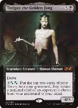 Tasigur, the Golden Fang (U13) — card price