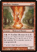 Sunflare Shaman (108) — card price