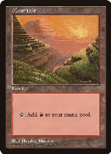 Mountain - Red Pack (Hudson) — card price