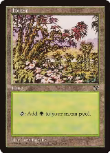 Forest (Red Tree Leaves) — card price