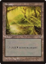 Swamp (Eyes in Log) — card price