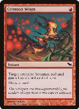Crimson Wisps (88), Shadowmoor — Magic card price