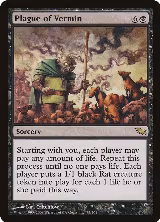 Plague of Vermin (73), Shadowmoor — Magic card price