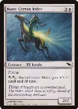Rune-Cervin Rider (20) — card price