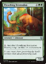 Thrashing Brontodon (50) — card price